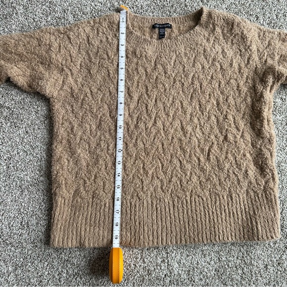 Eileen Fisher Sweater 100% Cotton Tan XXS | Spring layer, minimalist, capsule - Picture 7 of 9